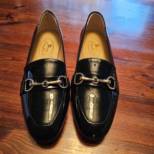 Brand New In Box Womens Black Patent Leather Loafers From Browns Couture.‎